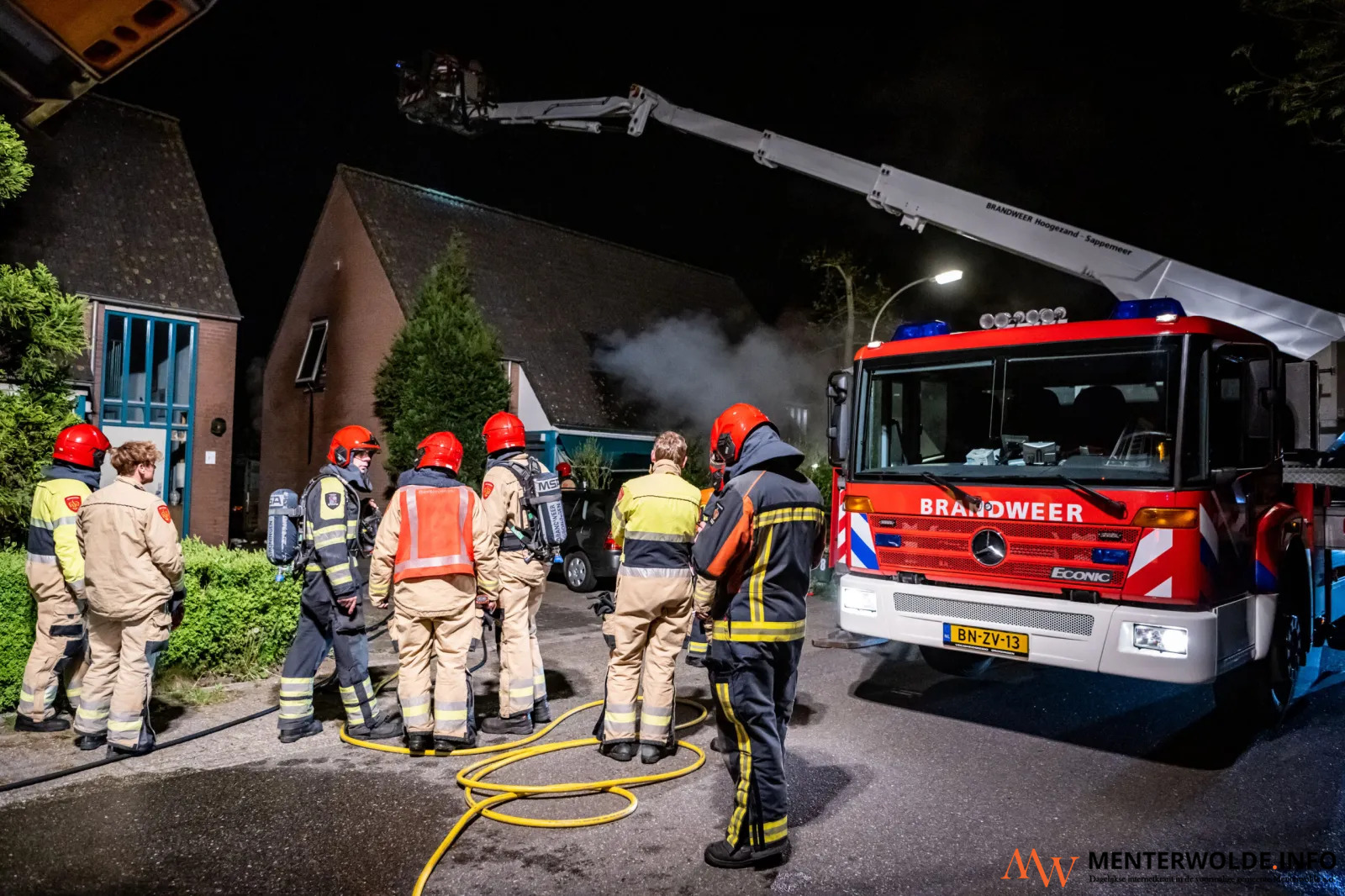 2 Gewonden Bij Woningbrand In Westerbroek - Menterwolde.info